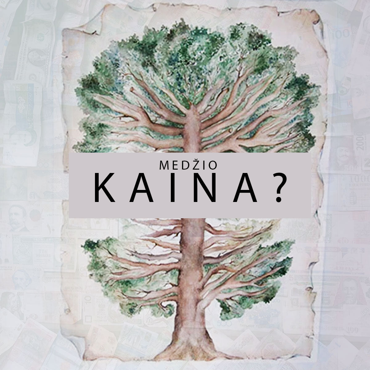 Originalaus giminės medžio kaina